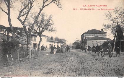 MONTASTRUC-la-Conseillère (Haute-Garonne) - La Conseillière - Ecrit (2 scans)