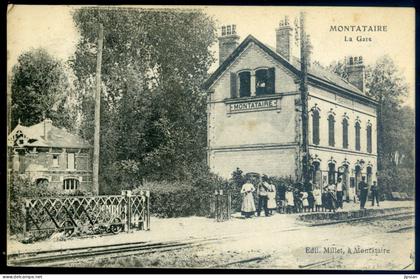 cpa du 60 Montataire la Gare    JUI23-35