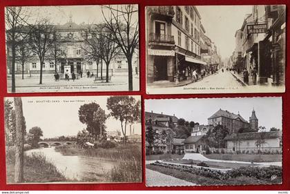 19 cartes - Montbéliard    -  Doubs - (25)