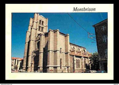 42 - Montbrison - Eglise Notre-Dame - Flamme Postale 20 km de Montbrison 1991 - CPM - Voir Scans Recto-Verso