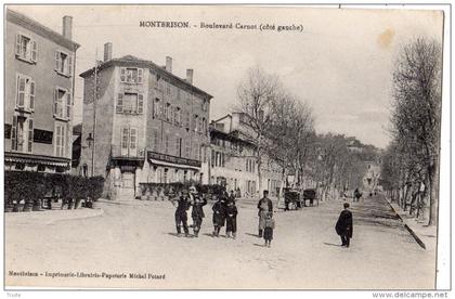 MONTBRISON BOULEVARD CARNOT (COTE GAUCHE) ANIMEE