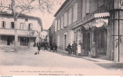 Montclar de Quercy - la Place  - CPA°J