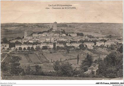 AMPP5-0483-46 - MONTCUQ - panorama de Montcuq