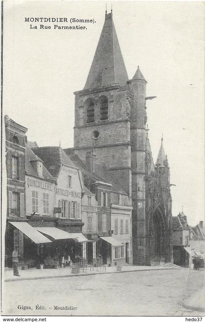 Montdidier - La Rue Parmentier