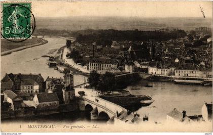 CPA MONTEREAU - Vue générale (249313)