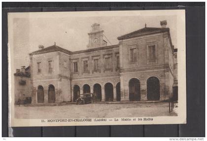 40 - Montfort en Chalosse - La Mairie et les Halles