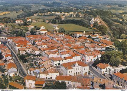 Montfort-en-Chalosse 40 - Vue générale aérienne