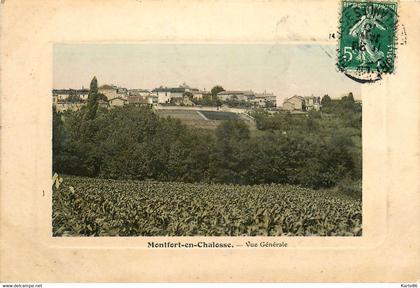 montfort en chalosse * vue générale du village