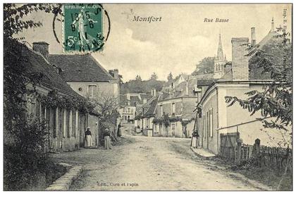 MONTFORT 72 - actuellement Montfort le Gesnois - Rue Basse