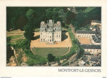 MONTFORT le GESNOIS vue aerienne 21  (scan recto-verso)MA2271Ter