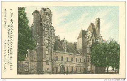 28 - MONTIGNY-LE-GANNELON - Le Château (Façade sur la Cour)