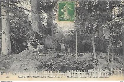 CPA Forêt de Montmorency Montlignon Cimetière Saint-Radegonde