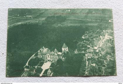 Montmirail, vue prise en avion, Marne 51