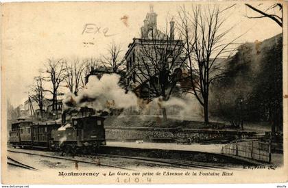 CPA MONTMORENCY - La Gare (211307)