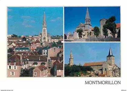 86 - Montmorillon - Multivues - Eglise - CPM - Voir Scans Recto-Verso