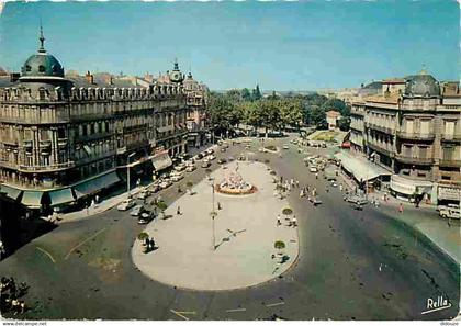 34 - Montpellier - Place de la Comédie - Automobiles - Flamme Postale de Montpellier - CPM - Voir Scans Recto-Verso