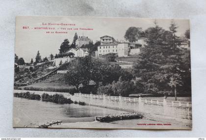 Montréjeau, vue sur les terrasses de la Garonne, Haute Garonne 31