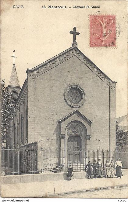 CPA Montreuil Chapelle Saint-André