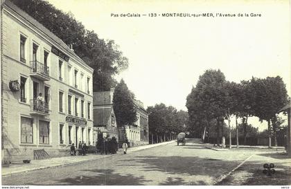 Carte postale ancienne de MONTREUIL sur MER