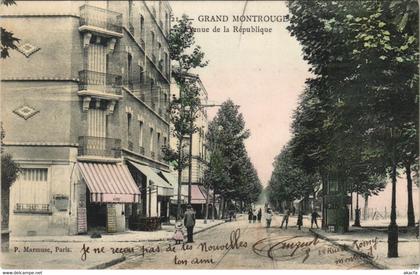 CPA Grand-MONTROUGE - Avenue de la République (44274)