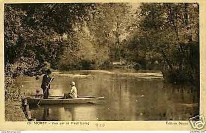 77 - Moret - Barque sur le Haut Loing