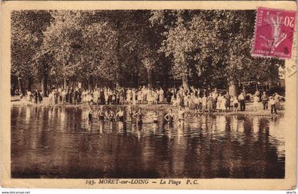 CPA MORET-sur-LOING - La Plage (120218)