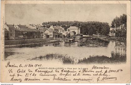 CPA MORET-sur-LOING - Vue sur le Loing (120233)