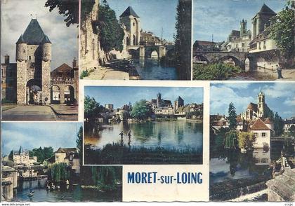 CPSM Moret-sur-Loing vues multiples