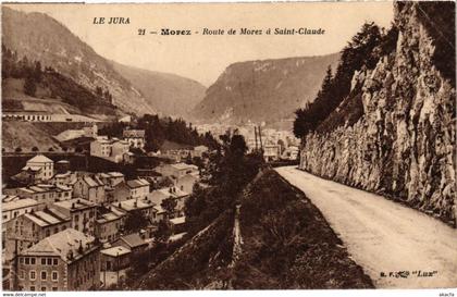 CPA Morez- Route de Morez a Saint Claude FRANCE (1043577)