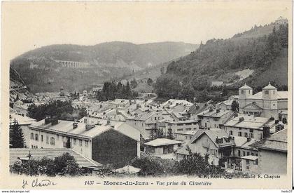 Morez - Vue prise du Cimetière