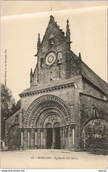 CPA MORLAAS Eglise (1164059)