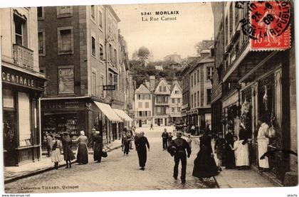 CPA MORLAIX-La Rue Carnot (188680)