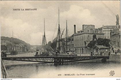 CPA MORLAIX - Le Pont tournant (143848)