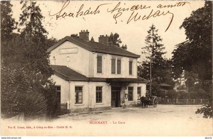 CPA MORMANT La Gare (1350539)