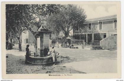 Cpa Vaucluse - Mormoiron - Le Cours