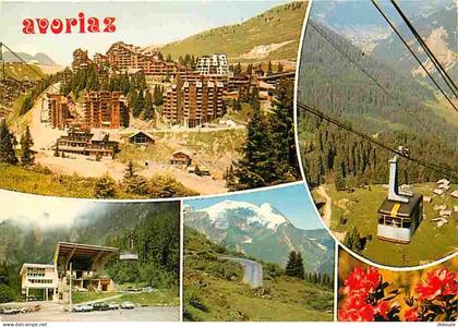 74 - Morzine - Avoriaz - Multivues - Automobiles - Téléphérique - Carte Neuve - CPM - Voir Scans Recto-Verso