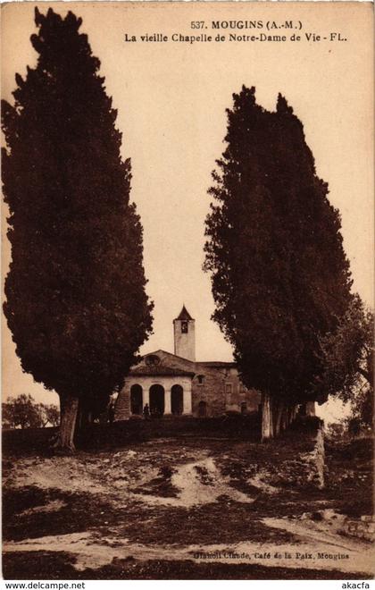 CPA Mougins- La vieille Chapelle de Notre Dame de Vie FRANCE (1004567)