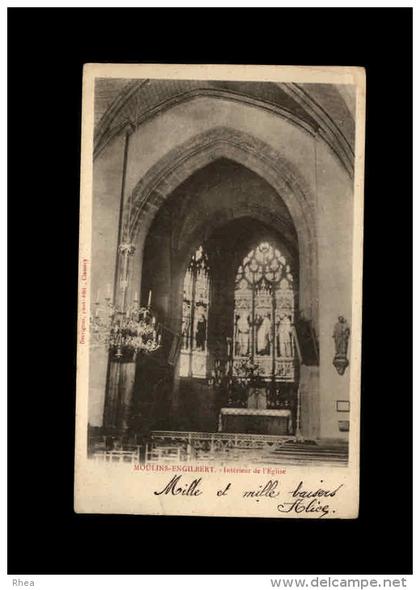 58 - MOULIN-ENGILBERT - Intérieur Eglise