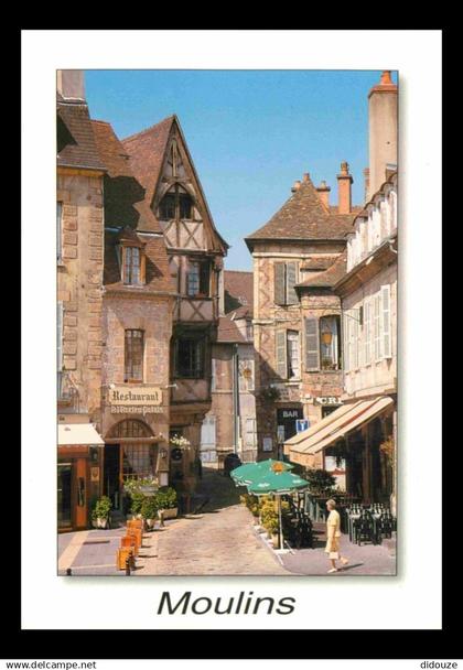 03 - Moulins - Maisons dans le Vieux-Moulins - CPM - Carte Neuve - Voir Scans Recto-Verso