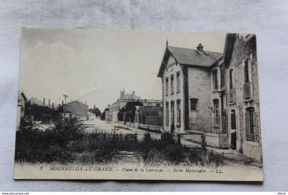 Mourmelon le Grand, place de la Concorde, école maternelle, Marne 51