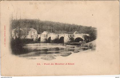 CPA MOUTIER-d'AHUN Pont du Moutier-d'Ahun (1144048)