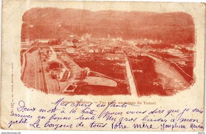 CPA MOUTIERS - Vue prise au dessus du Tunnel (252236)