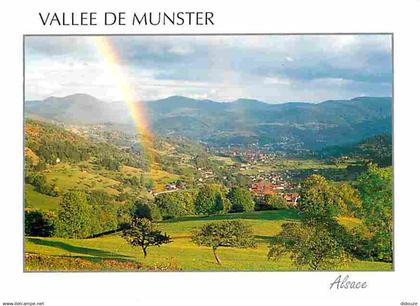 68 - Munster - Arc en Ciel sur Soultzeren et la Vallée de Munster - CPM - Voir Scans Recto-Verso