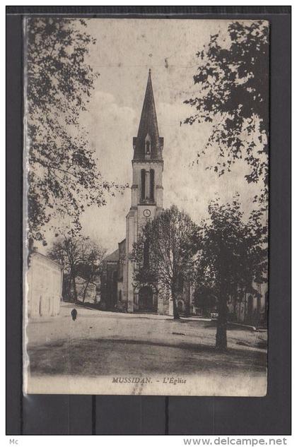 24 - Mussidan -  L' Eglise