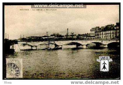 44 Nantes - NANTES - Le pont de la Belle-Croix - cpa