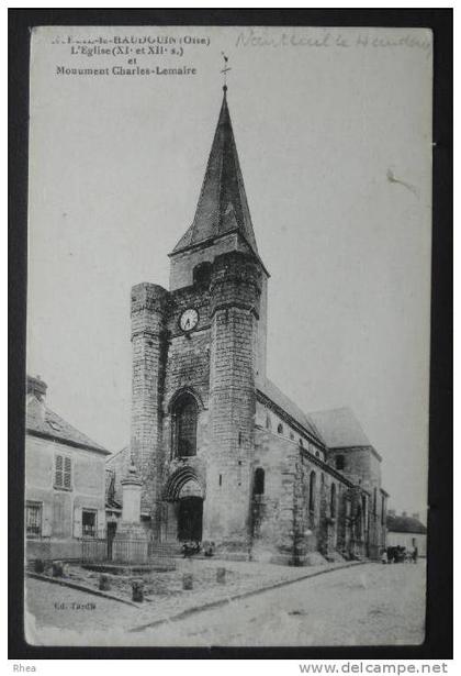 60 Nanteuil-le-Haudouin eglise    D60D  K60446K  C60446C RH044782