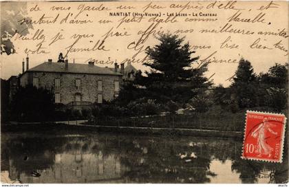 CPA AK Nantiat - Les Lezes - Le Chateau (390598)