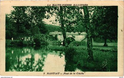 CPA La Haute-VIENNE Illustrée - Nantiat - Pont de la Creche (293947)