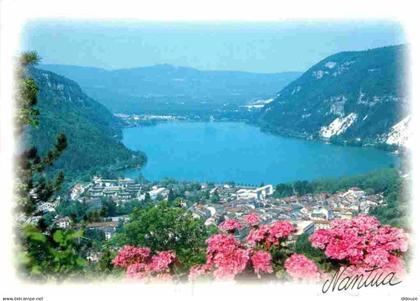 01 - Nantua - Vue Générale aérienne - Le Lac de Nantua - CPM - Voir Scans Recto-Verso