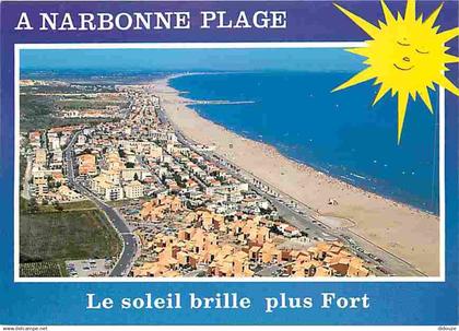 11 - Narbonne - Narbonne Plage - Vue Générale aérienne - CPM - Voir Scans Recto-Verso